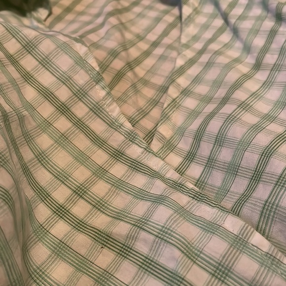 Plaid collar tank top - Picture 3 of 5